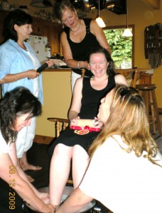 One woman asked: "do I have to get pregnant to have a ceremony like this?"