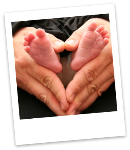 Family blessing ceremony in Victoria BC for newborn child